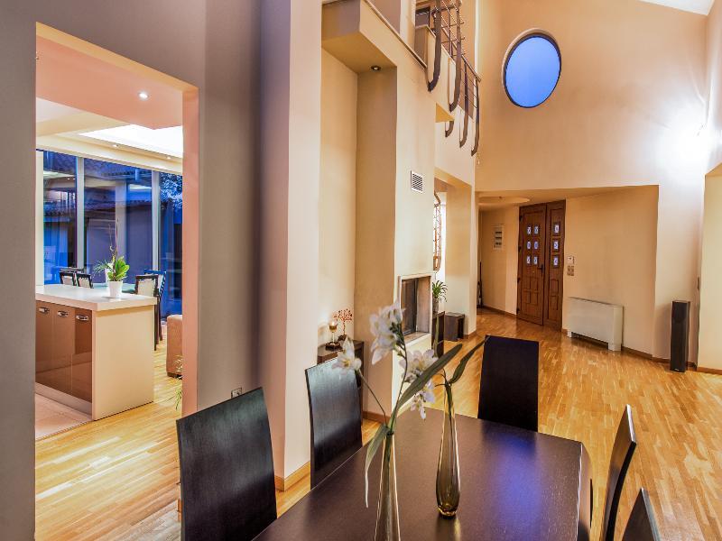 Astarte Villas - Istar Villa With Tennis Court Makhairádhon المظهر الخارجي الصورة